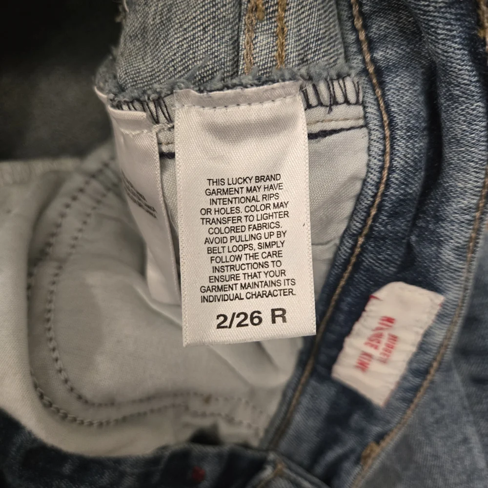 Lucky Brand Jeans Womens 2/26R  Blue Denim High‎ Rise Skinny